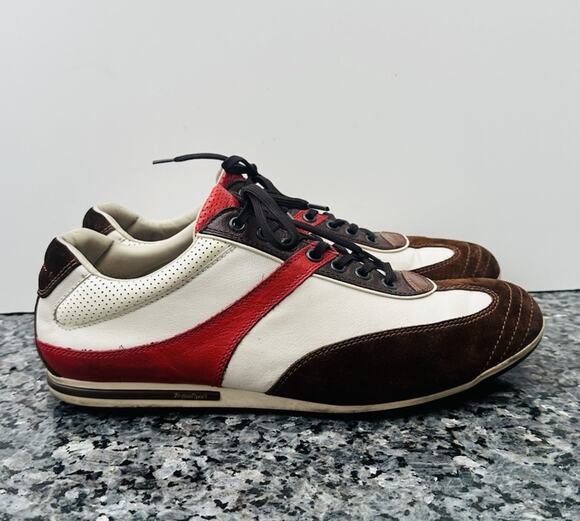 Zegna spot Leather And Suede sport shoes Men’s Size 9.5 main image 14